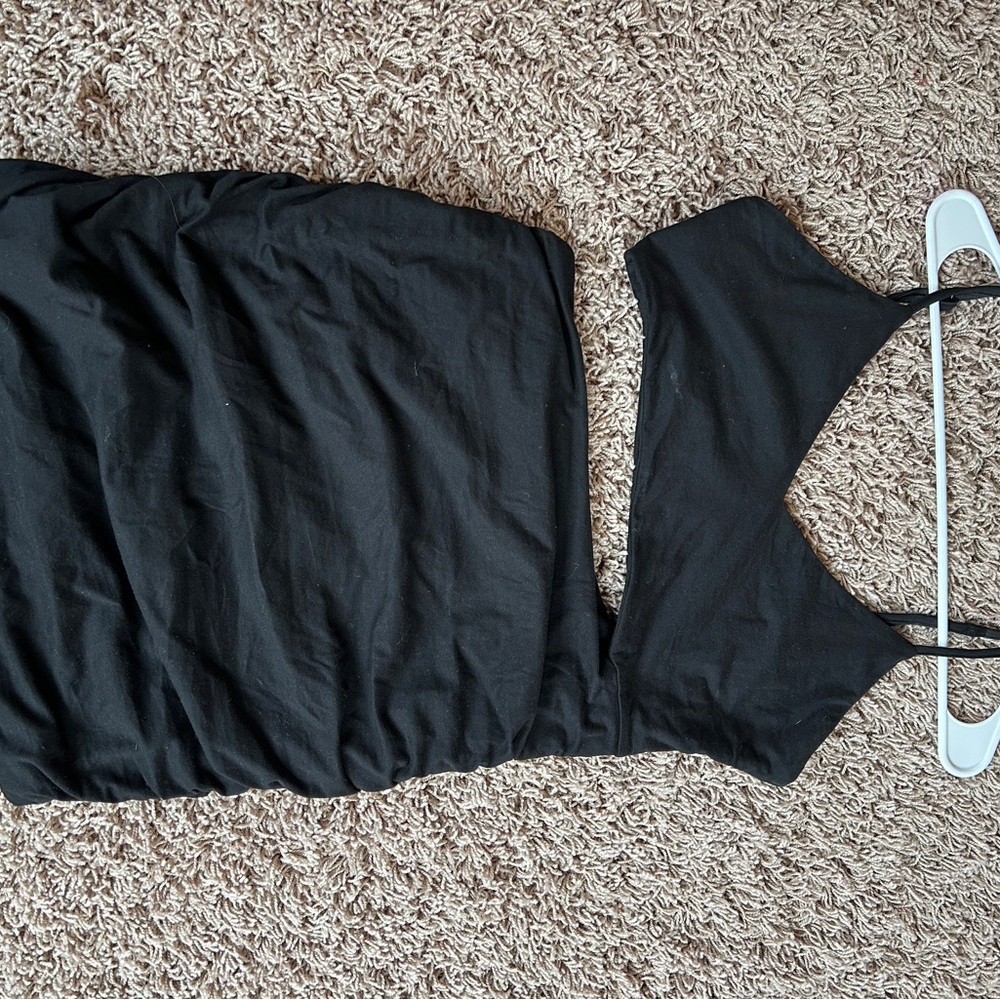 Superdown Black Mini Dress with cut out